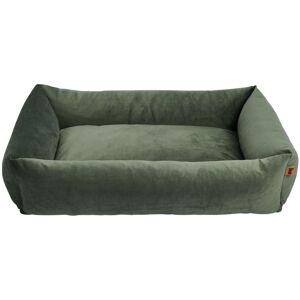 Basic Wellb Velvet Ortopedisk Hundbädd/kattbädd Grön 100x70cm Basic Wellb Velvet Ortopedisk Hundbädd/kattbädd Grön 100x70cm