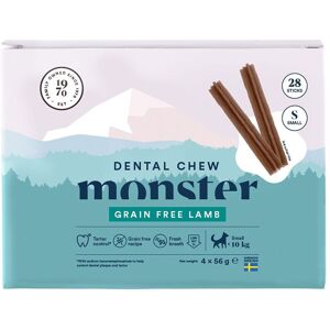 Monster Pet Food Monster Dog Dental Chew Lamb Small 28-pack Monster Pet Food Monster Dog Dental Chew Lamb Small 28-pack