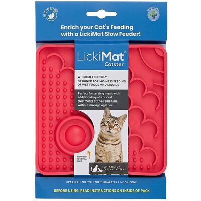 Lickimat Catster Slickmatta Till Katt Turkos Rosa Lickimat Catster Slickmatta Till Katt Turkos Rosa