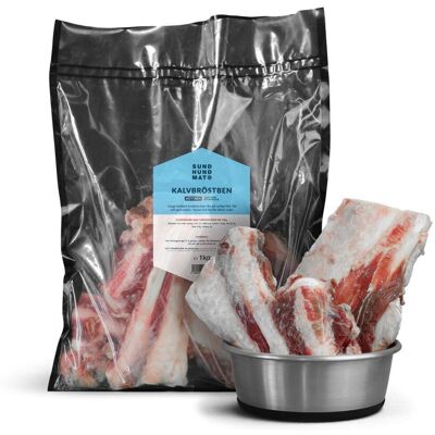 Sund Hundmat Kalvbröstben Till Hund 1,1 Kg Sund Hundmat Kalvbröstben Till Hund 1,1 Kg