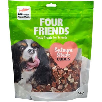 Fourfriends Salmon Steak Cubes 375 g Fourfriends Salmon Steak Cubes 375 g