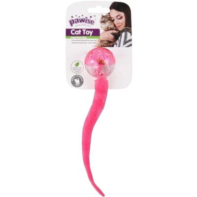 Pawise Plastboll Med Svans 4,3 Cm Pawise Plastboll Med Svans 4,3 Cm