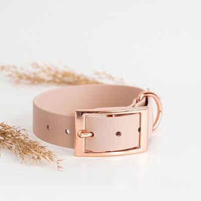 Tyylivoitto Classy Hundhalsband Stor Modell Beige XL Tyylivoitto Classy Hundhalsband Stor Modell Beige XL
