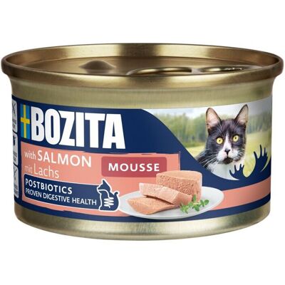 Bozita Mousse Våtfoder Till Katt Med Msc-Lax 85 G Bozita Mousse Våtfoder Till Katt Med Msc-Lax 85 G