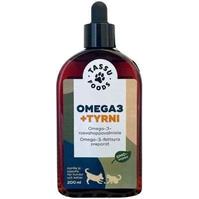 Tassu Foods Omega-3 + Havtorn 200ml Tassu Foods Omega-3 + Havtorn 200ml