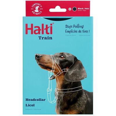 Halti Svart Headcollar - Hund, Storlek 0 Halti Svart Headcollar - Hund, Storlek 0