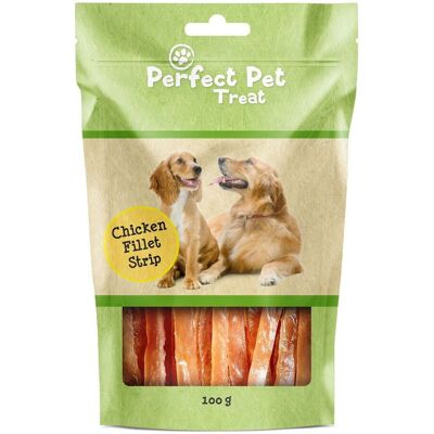 Perfect Pet Chicken Fillet Strip 100 G Perfect Pet Chicken Fillet Strip 100 G