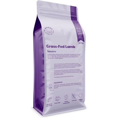 Buddy Pet Food Gräsbeteslamm hundfoder - 12kg Buddy Pet Food Gräsbeteslamm hundfoder - 12kg