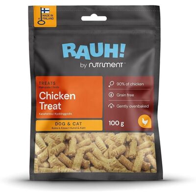 Rauh! Kycklingbitar 100 G Rauh! Kycklingbitar 100 G
