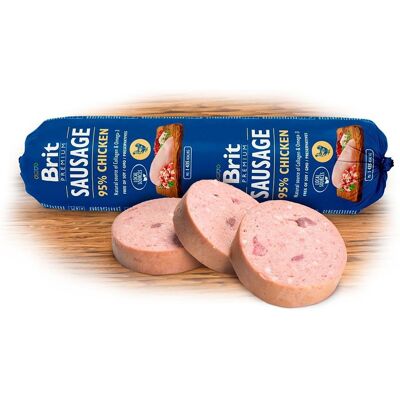 BRIT - Premium hundsalami - Kyckling - 800 g - Hundfoder BRIT - Premium hundsalami - Kyckling - 800 g - Hundfoder