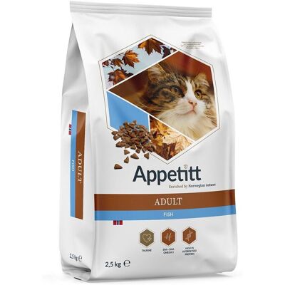 Appetitt Cat Adult Fish 2,5 Kg Appetitt Cat Adult Fish 2,5 Kg