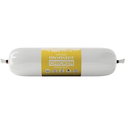 Monster Pet Food Monster Dog Sausage Chicken 200g Monster Pet Food Monster Dog Sausage Chicken 200g