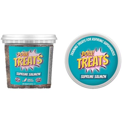 Pow! Supreme Salmon Hundgodis Lax 400g Pow! Supreme Salmon Hundgodis Lax 400g