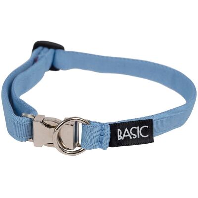 Basic Sweet Valphalsband Med Metalllås Blå Basic Sweet Valphalsband Med Metalllås Blå