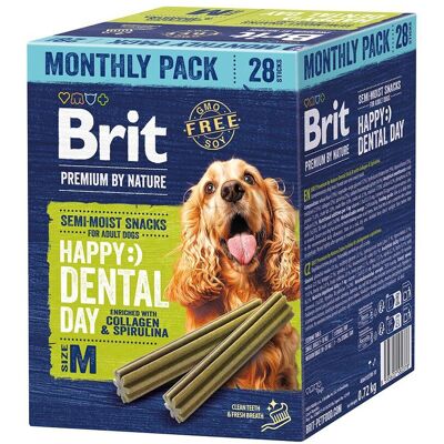 Brit Premium By Nature Dentaltugg 28-Pack M Brit Premium By Nature Dentaltugg 28-Pack M
