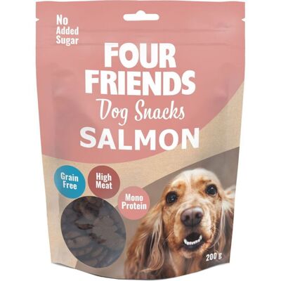 FourFriends Four Friends Dog Snacks Salmon 200 G FourFriends Four Friends Dog Snacks Salmon 200 G