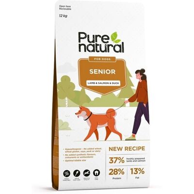 Purenatural Dog Senior Lamb, Salmon & Duck 12 kg Purenatural Dog Senior Lamb, Salmon & Duck 12 kg