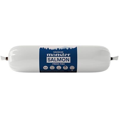 Monster Pet Food Monster Dog Sausage Salmon 200g Monster Pet Food Monster Dog Sausage Salmon 200g