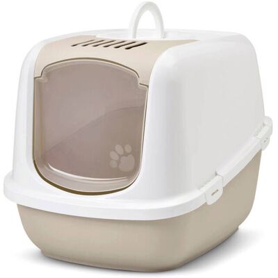 Savic Nestor Jumbo Kattlåda Beige Savic Nestor Jumbo Kattlåda Beige