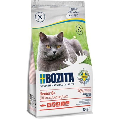 Bozita Senior 8+ Spannmålsfri Kattmat Med Lax 400 g Bozita Senior 8+ Spannmålsfri Kattmat Med Lax 400 g