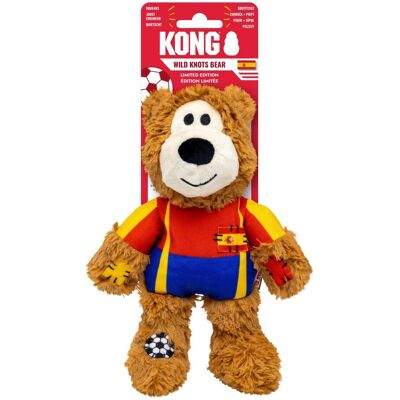 Kong Wild Knots Björn Fotboll Spanien Hundleksak Kong Wild Knots Björn Fotboll Spanien Hundleksak
