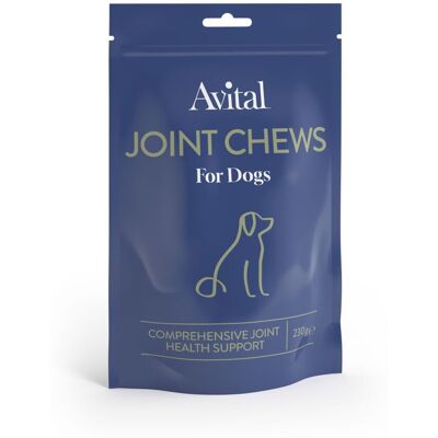 Avital Joint Chews Tuggtabletter För Hund 230 G Avital Joint Chews Tuggtabletter För Hund 230 G