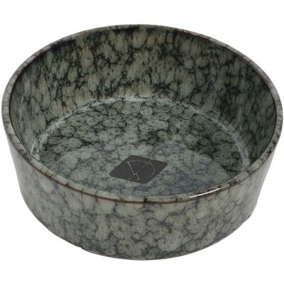 D&D Keramisk skål Jasper - Grön marmor - 20cm, 1400ml D&D Keramisk skål Jasper - Grön marmor - 20cm, 1400ml