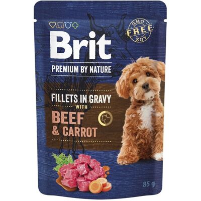 Brit Premium By Nature Dog Beef & Carrot 85 G Brit Premium By Nature Dog Beef & Carrot 85 G