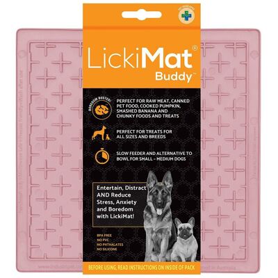 Lickimat Buddy Classic Slickmatta Gul Rosa Lickimat Buddy Classic Slickmatta Gul Rosa