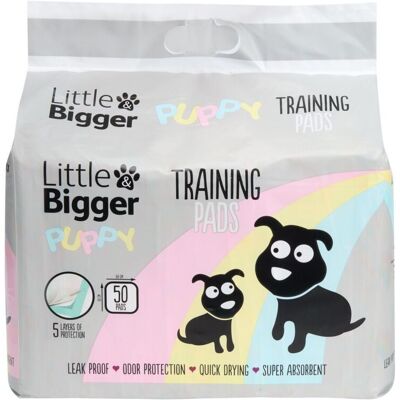 Little&bigger; Puppy Basics Valpmatta 50-Pack Little&bigger; Puppy Basics Valpmatta 50-Pack
