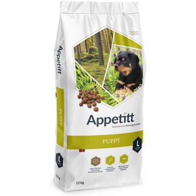 Appetitt Puppy Large Breed - Hundfoder för stora valpar Appetitt Puppy Large Breed - Hundfoder för stora valpar