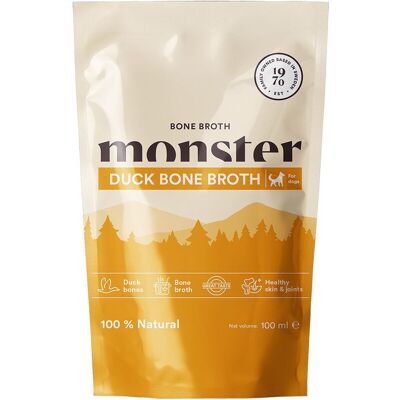 Monster Pet Food Monster Bone Broth Duck 100ml Monster Pet Food Monster Bone Broth Duck 100ml