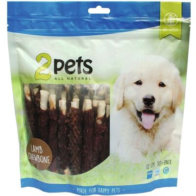 2pets Lamm Tuggpinne 12cm 30-Pack - Hundtugg 2pets Lamm Tuggpinne 12cm 30-Pack - Hundtugg
