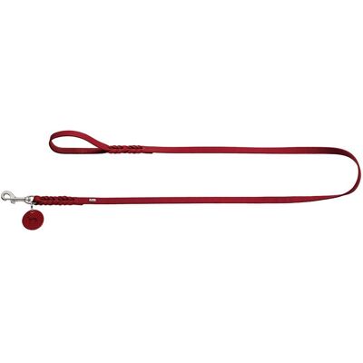 Hunter Solid Education Hundkoppel Röd 11mm x 200cm Hunter Solid Education Hundkoppel Röd 11mm x 200cm