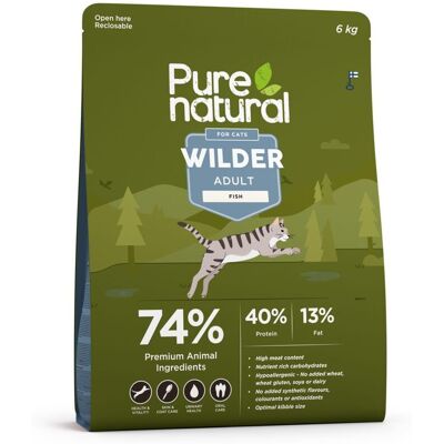 Purenatural Wilder Cat Adult Fish 6 kg Purenatural Wilder Cat Adult Fish 6 kg
