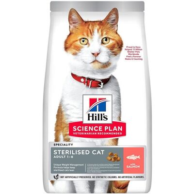 Hill's Science Plan Vuxen Steriliserad Lax - Kattmat Hill's Science Plan Vuxen Steriliserad Lax - Kattmat