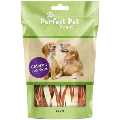 Perfect Pet Chicken & Fish Twist 100 G Perfect Pet Chicken & Fish Twist 100 G