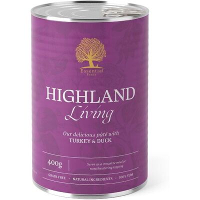 Essential Foods Highland Living Paté Våtfoder Till Hund 400 G Essential Foods Highland Living Paté Våtfoder Till Hund 400 G