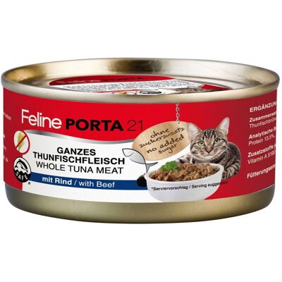 Feline Porta 21 Tonfisk Och Biff 156 g Feline Porta 21 Tonfisk Och Biff 156 g