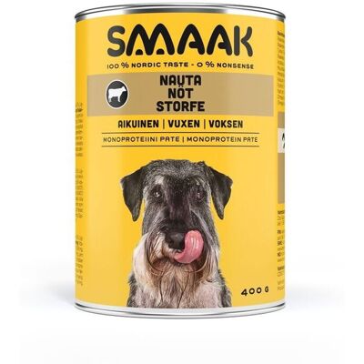 Smaak Dog Adult Nöt & Ris 400 G Smaak Dog Adult Nöt & Ris 400 G