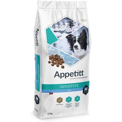 Appetitt Märke Mellanstor Ras Fiske Hundfoder 3kg Appetitt Märke Mellanstor Ras Fiske Hundfoder 3kg