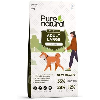 Purenatural Dog Adult Large Chicken 12 Kg Purenatural Dog Adult Large Chicken 12 Kg