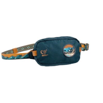 Nonstop Dogwear Trail Quest rumpväska - Teal/Oak - Hundtillbehör Nonstop Dogwear Trail Quest rumpväska - Teal/Oak - Hundtillbehör