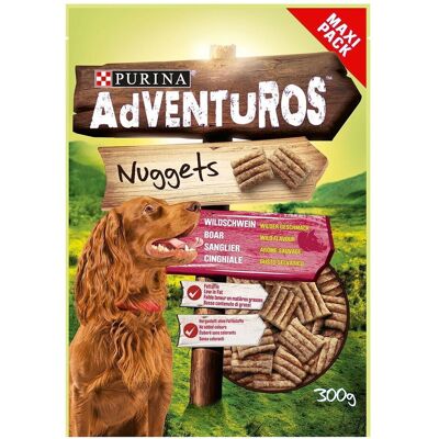 Purina Adventuros Vildsvinsgodbitar - Naturliga, Rika på Protein Purina Adventuros Vildsvinsgodbitar - Naturliga, Rika på Protein
