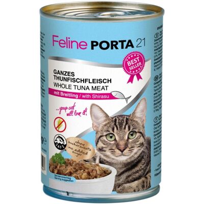 Feline Porta 21 Tonfisk & Kyckling Våtmat - 400g - till Katter Feline Porta 21 Tonfisk & Kyckling Våtmat - 400g - till Katter