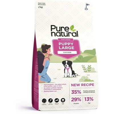 Purenatural Dog Puppy Large Chicken 2 kg Purenatural Dog Puppy Large Chicken 2 kg