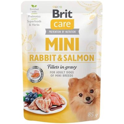 Brit Care Mini Kanin & Lax i Sås - Hundmat Brit Care Mini Kanin & Lax i Sås - Hundmat