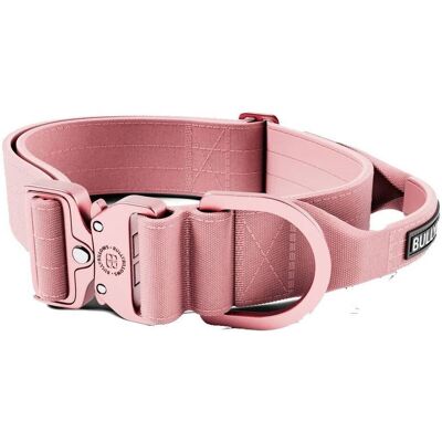 Bullybillows Combat Hundhalsband Med Handtag Rosa 5 Cm S Bullybillows Combat Hundhalsband Med Handtag Rosa 5 Cm S