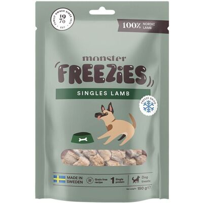 Monster Pet Food Monster Dog Treats Freeze Dried Lamb 150 g Monster Pet Food Monster Dog Treats Freeze Dried Lamb 150 g