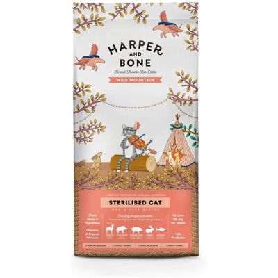 Harper and Bone Harper & Bone Cat Sterilised Wild Mountain 1,5 kg Harper and Bone Harper & Bone Cat Sterilised Wild Mountain 1,5 kg